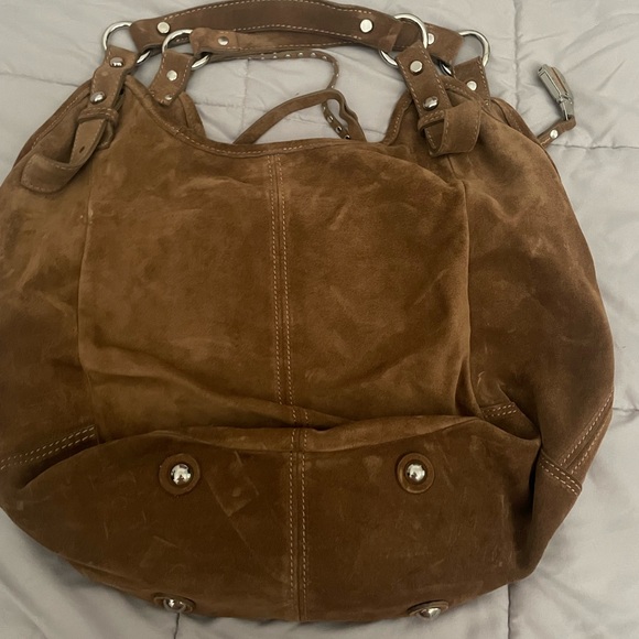 Via Repubblica Suede Purse - Picture 2 of 3